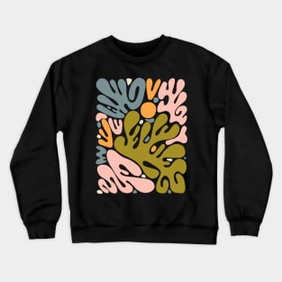 Abstract Landscape 007 Crewneck Sweatshirt